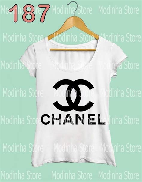 camiseta chanel feminina|chanel blouses online.